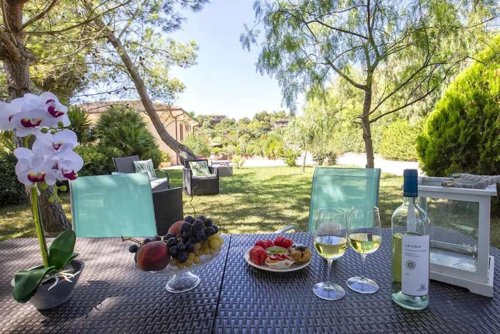 Alghero Villa Mistral Per 7 Persone Terrazza Bbq Ac Wifi Buitenkant foto