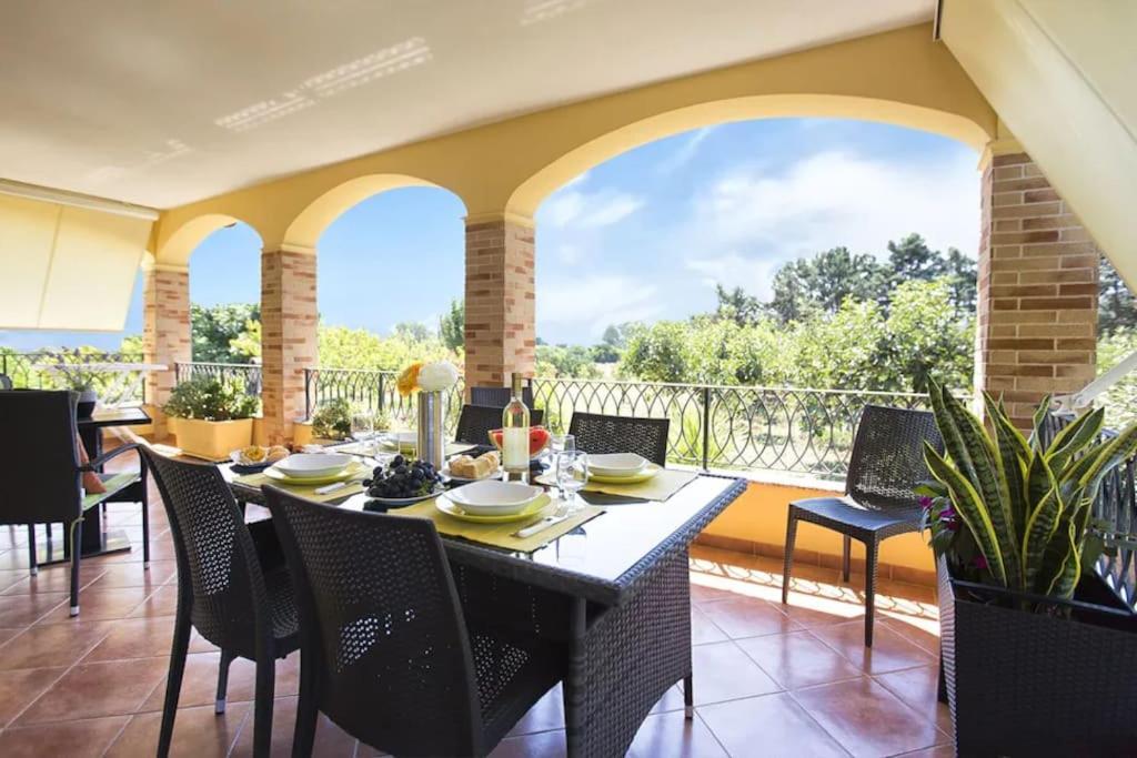 Alghero Villa Mistral Per 7 Persone Terrazza Bbq Ac Wifi Buitenkant foto