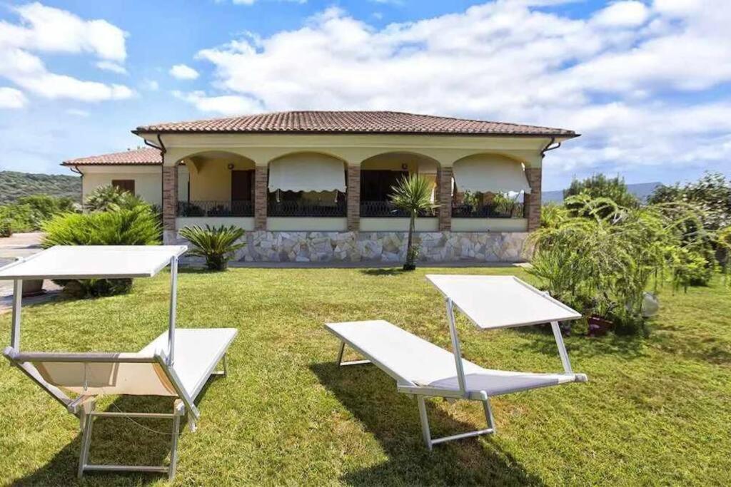 Alghero Villa Mistral Per 7 Persone Terrazza Bbq Ac Wifi Buitenkant foto