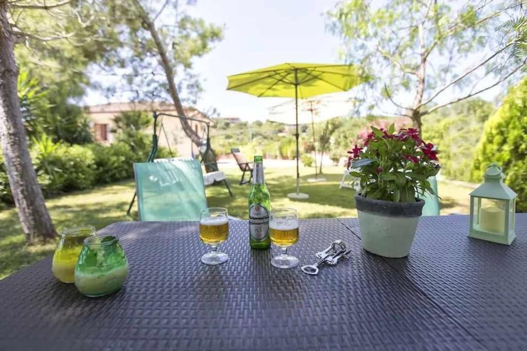 Alghero Villa Mistral Per 7 Persone Terrazza Bbq Ac Wifi Buitenkant foto