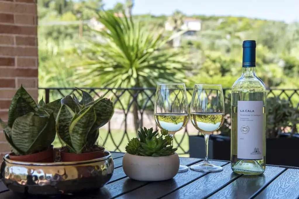 Alghero Villa Mistral Per 7 Persone Terrazza Bbq Ac Wifi Buitenkant foto